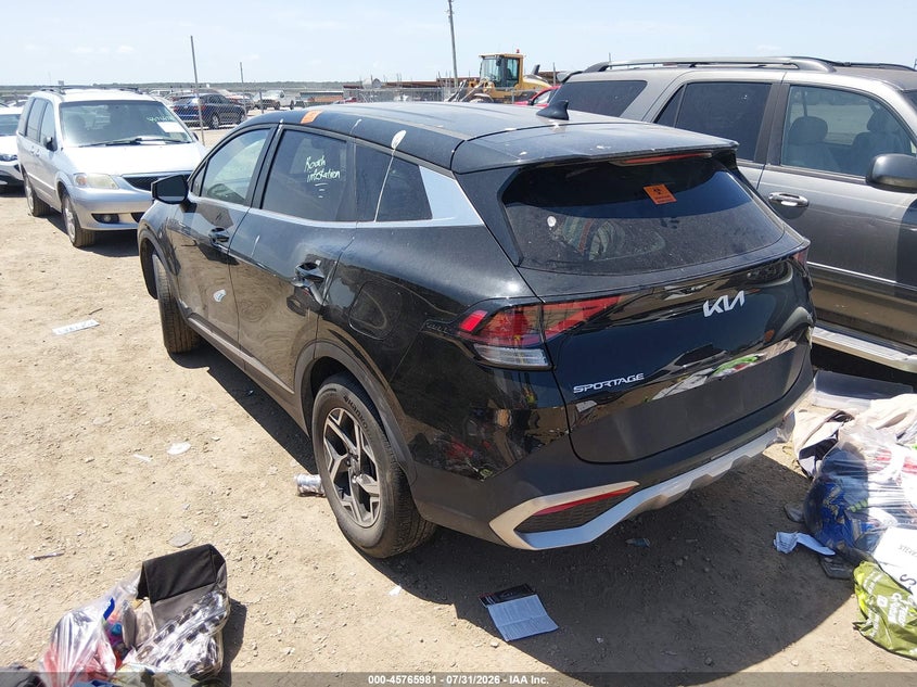 Vin: kndpucaf7p7185642, lot: 46264730, kia sportage lx 20233
