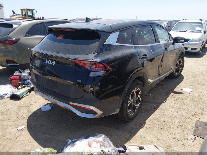Vin: kndpucaf7p7185642, lot: 46264730, kia sportage lx 20234