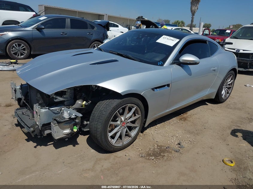 Vin: sajdd1gx1kck61011, lot: 46264736, jaguar f-type p300 20192