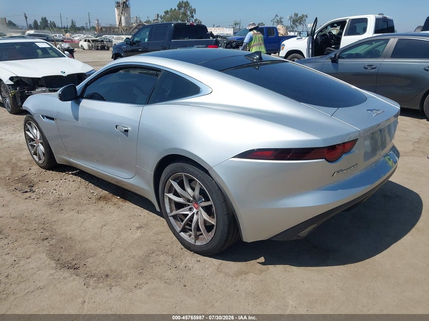 Vin: sajdd1gx1kck61011, lot: 46264736, jaguar f-type p300 20193