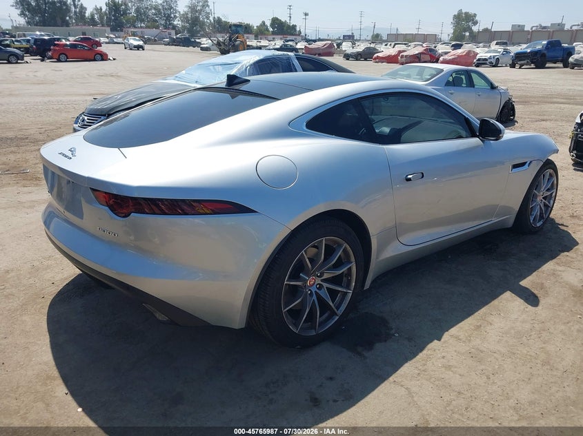 Vin: sajdd1gx1kck61011, lot: 46264736, jaguar f-type p300 20194