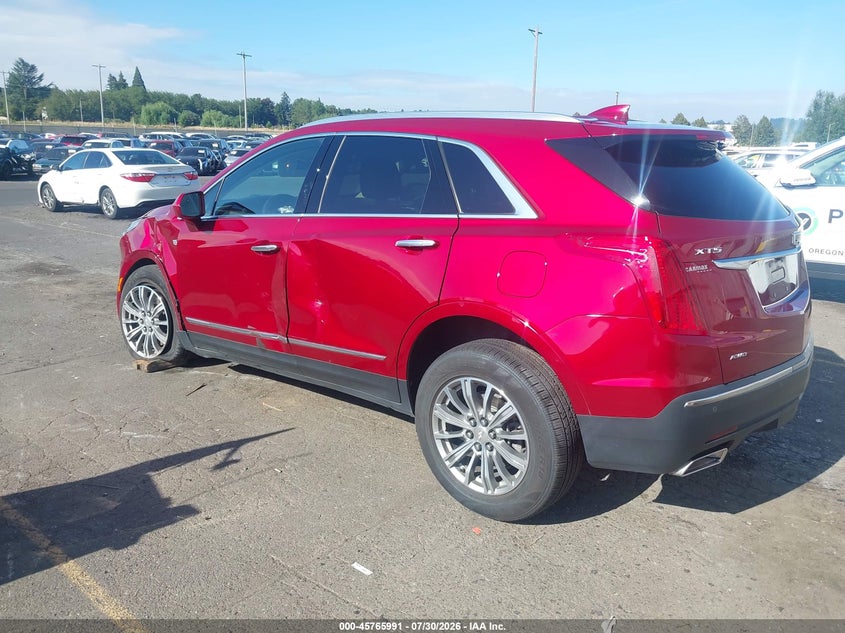 Vin: 1gykndrs1kz227468, lot: 46264740, cadillac xt5 luxury 20193