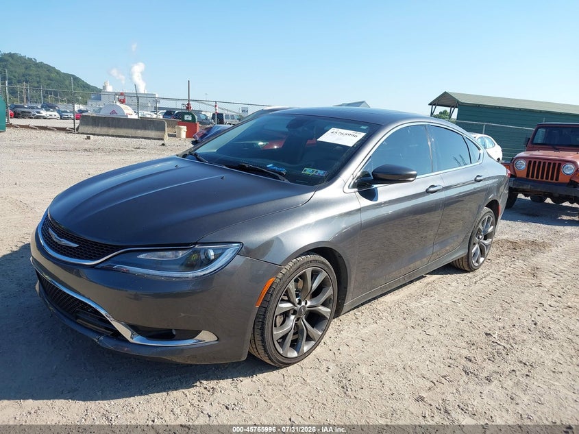 Vin: 1c3ccccg7fn665377, lot: 46264744, chrysler 200 c 20152
