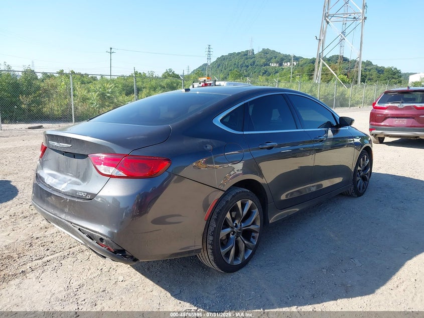 Vin: 1c3ccccg7fn665377, lot: 46264744, chrysler 200 c 20154