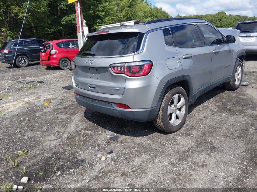 Vin: 3c4njdbb3jt397734, lot: 46264751, jeep compass latitude 4x4 20184