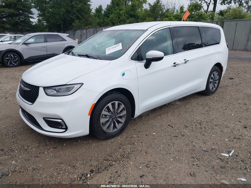 Vin: 2c4rc1l75pr608996, lot: 46264764, chrysler pacifica hybrid touring l 20232