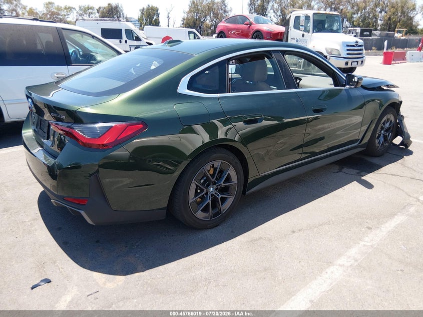 Vin: wby43aw03rft18970, lot: 46264768, bmw i4 gran coupe edrive35 20244
