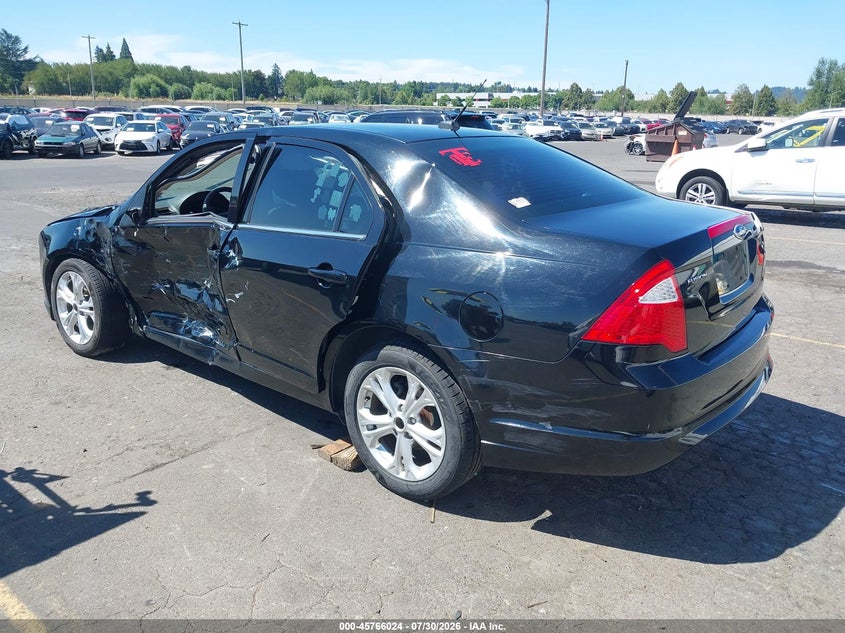 Vin: 3fahp0ha5cr151454, lot: 46264773, ford fusion se 20123