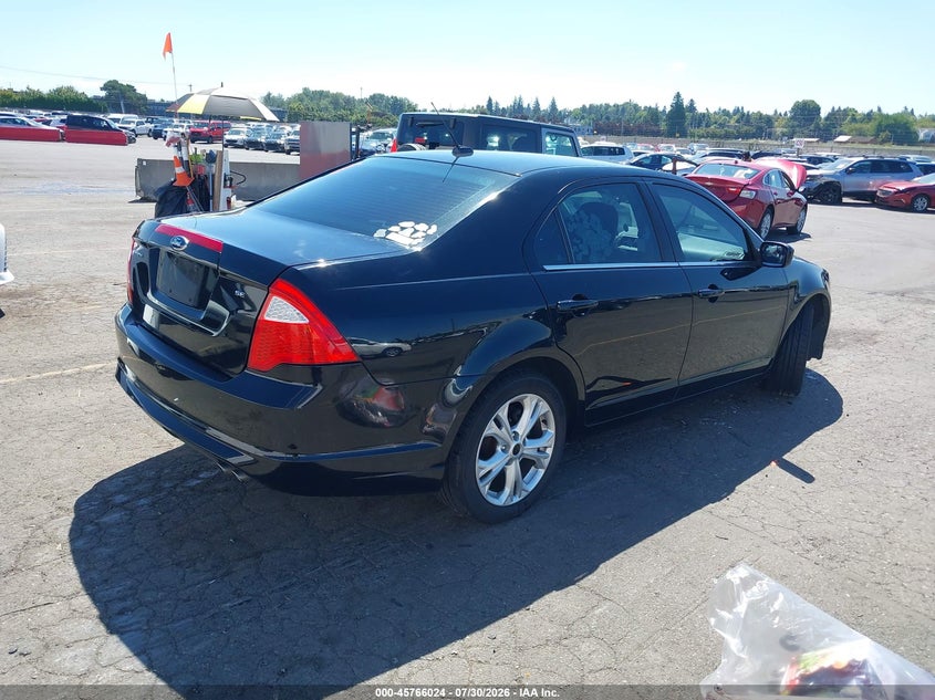 Vin: 3fahp0ha5cr151454, lot: 46264773, ford fusion se 20124
