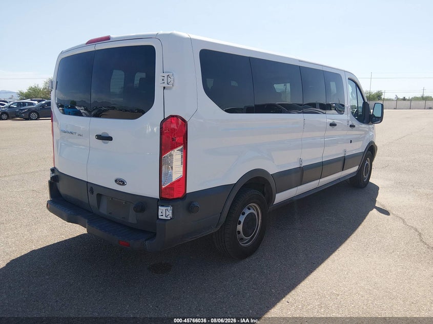 Vin: 1fbzx2zm8jkb42708, lot: 46264785, ford transit-350 xl 20184