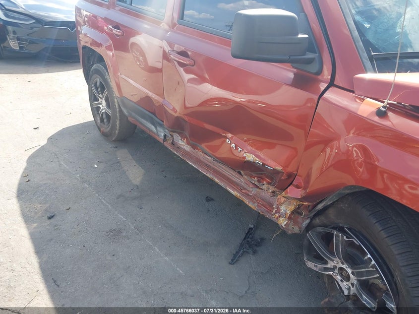 JEEP PATRIOT 2012 VIN 1C4NJPBB2CD601787