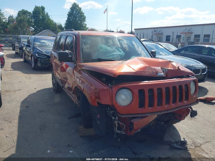 Vin: 1c4njpbb2cd601787, lot: 46264786, jeep patriot sport 2012 img_1