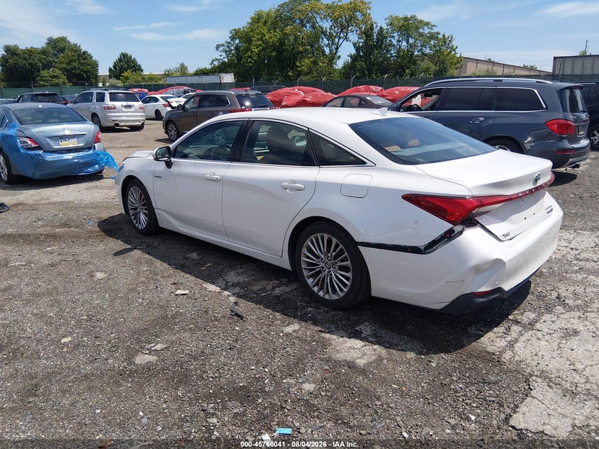 Vin: 4t1b21fb9ku003391, lot: 46264790, toyota avalon hybrid limited 20193