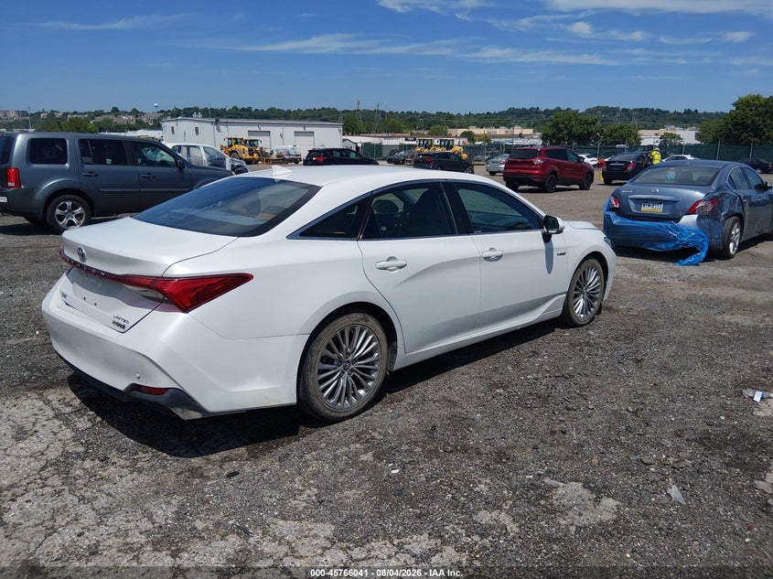 Vin: 4t1b21fb9ku003391, lot: 46264790, toyota avalon hybrid limited 20194