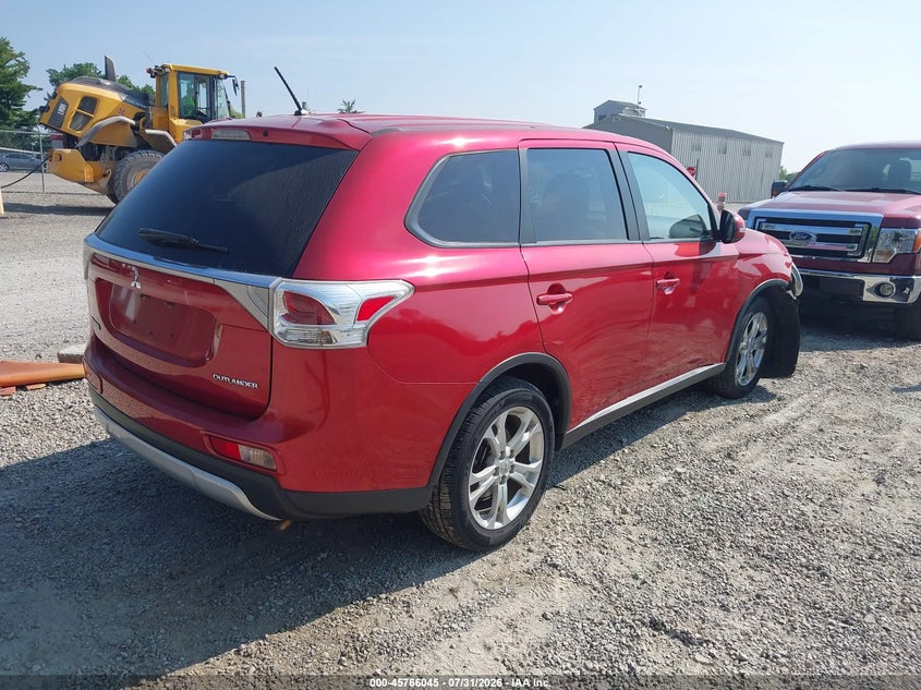 Vin: ja4ad3a36fz002904, lot: 46264794, mitsubishi outlander se 20154