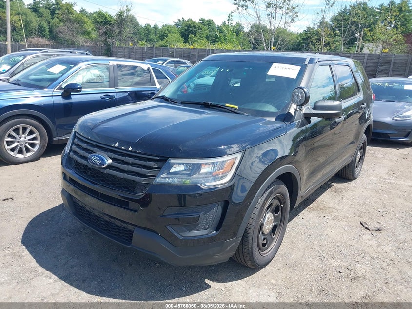 Vin: 1fm5k8ar8jgb34397, lot: 46264799, ford police interceptor utility 20182