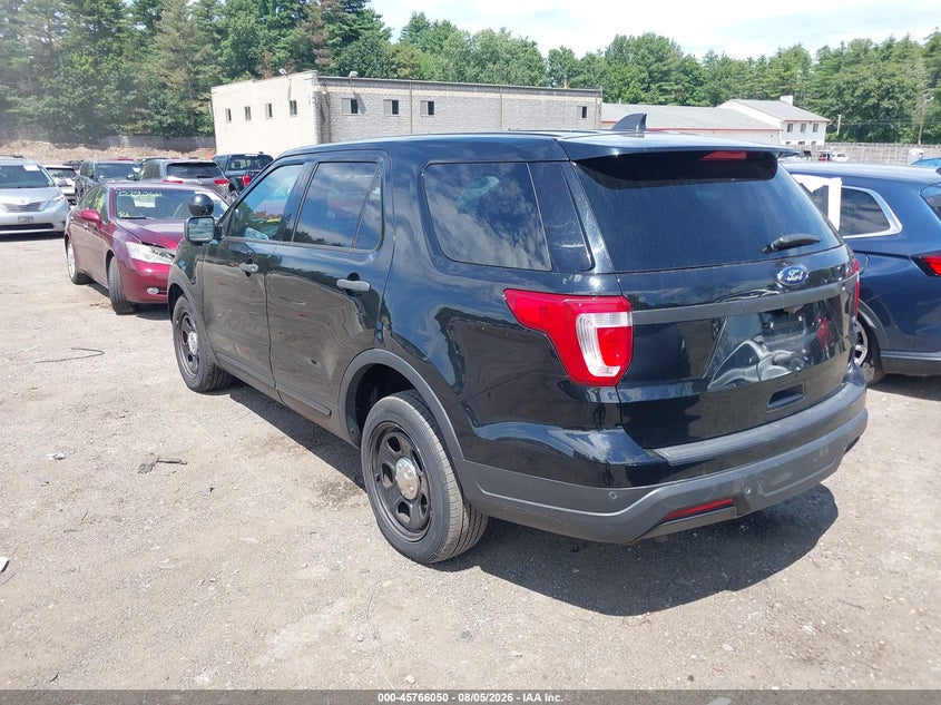 Vin: 1fm5k8ar8jgb34397, lot: 46264799, ford police interceptor utility 20183