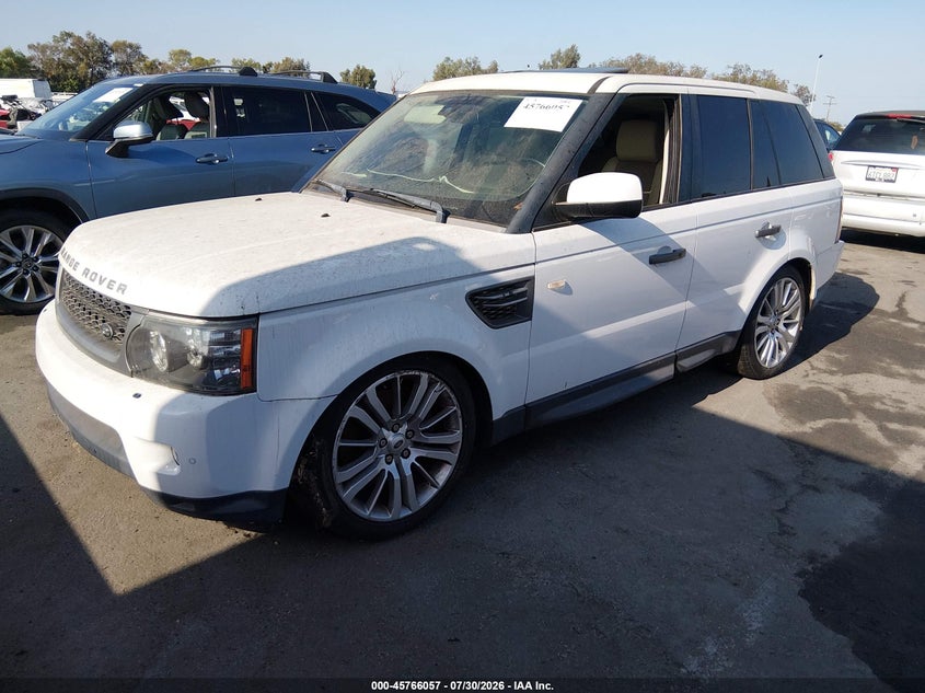 Vin: salsk2d40ba295375, lot: 46264806, land rover range rover sport hse 20112