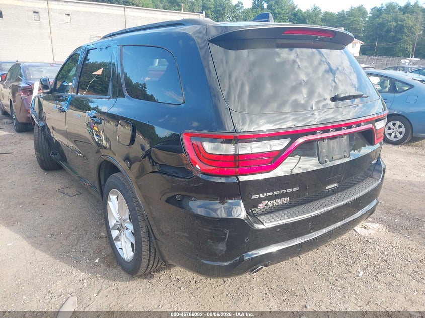 Vin: 1c4rdjdg3nc106148, lot: 46264831, dodge durango gt plus awd 20223