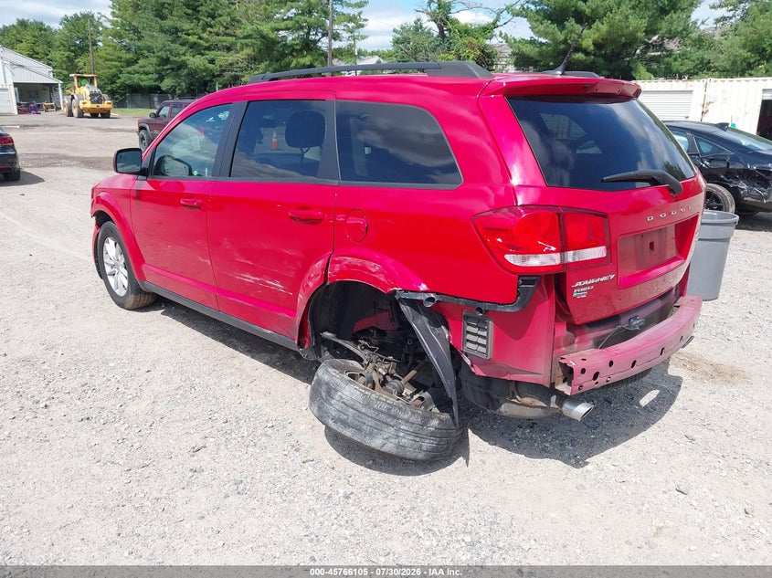 Vin: 3c4pddbg9ht575362, lot: 46264854, dodge journey sxt awd 20173