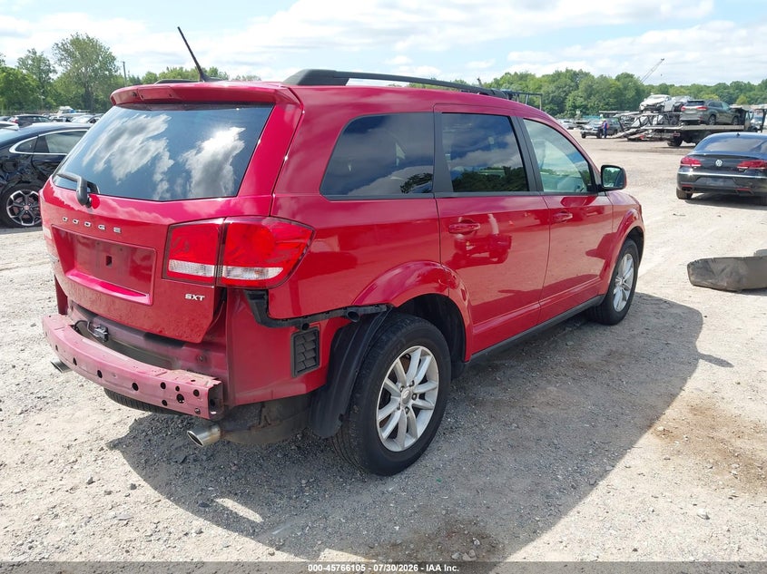 Vin: 3c4pddbg9ht575362, lot: 46264854, dodge journey sxt awd 20174