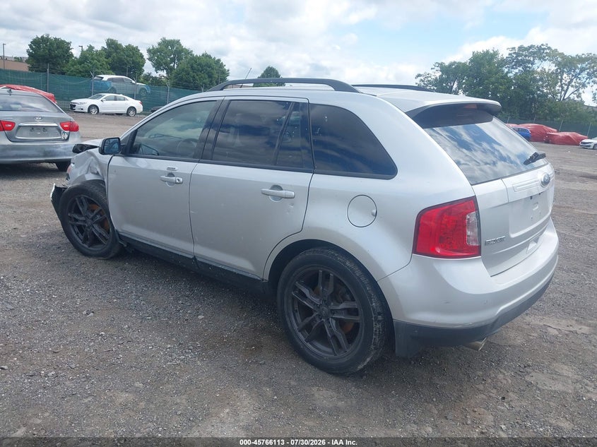 Vin: 2fmdk4jc1cba44745, lot: 46264862, ford edge sel 20123