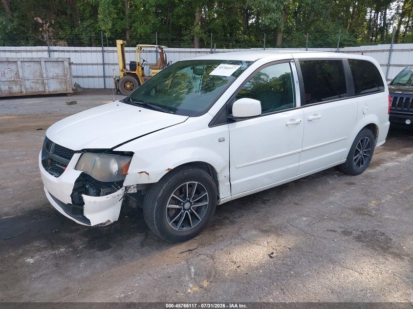 Vin: 2c4rdgcg9er459201, lot: 46264866, dodge grand caravan sxt 20142