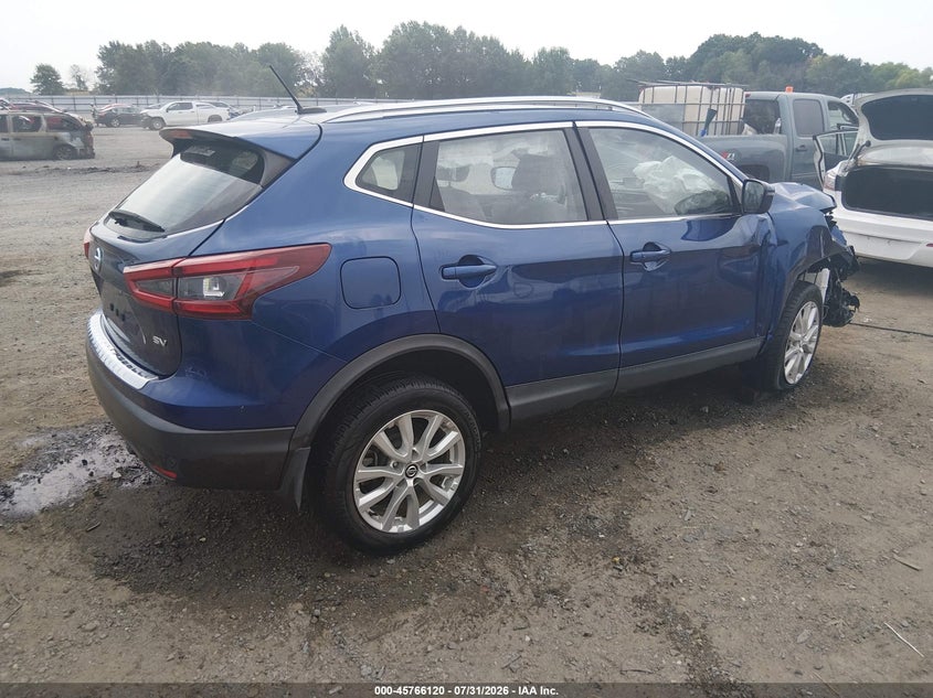 Vin: jn1bj1bv3nw341694, lot: 46264869, nissan rogue sport sv fwd xtronic cvt 20224