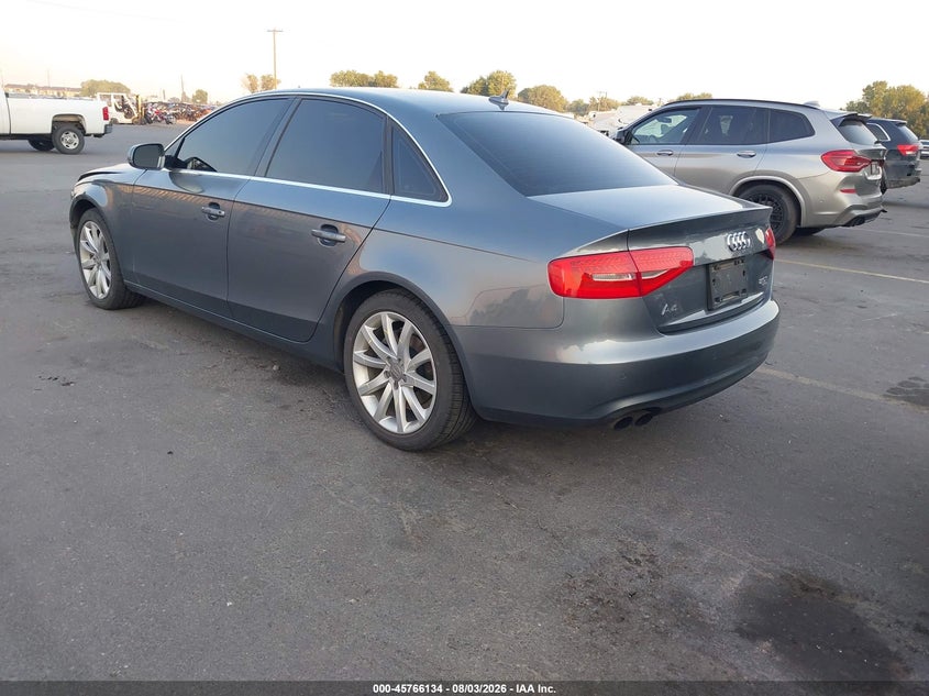 Vin: wauffafl9dn025081, lot: 46264883, audi a4 2.0t premium 20133