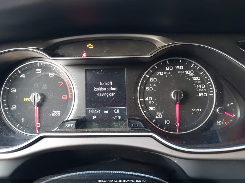 2013 AUDI A4 auction photo 7