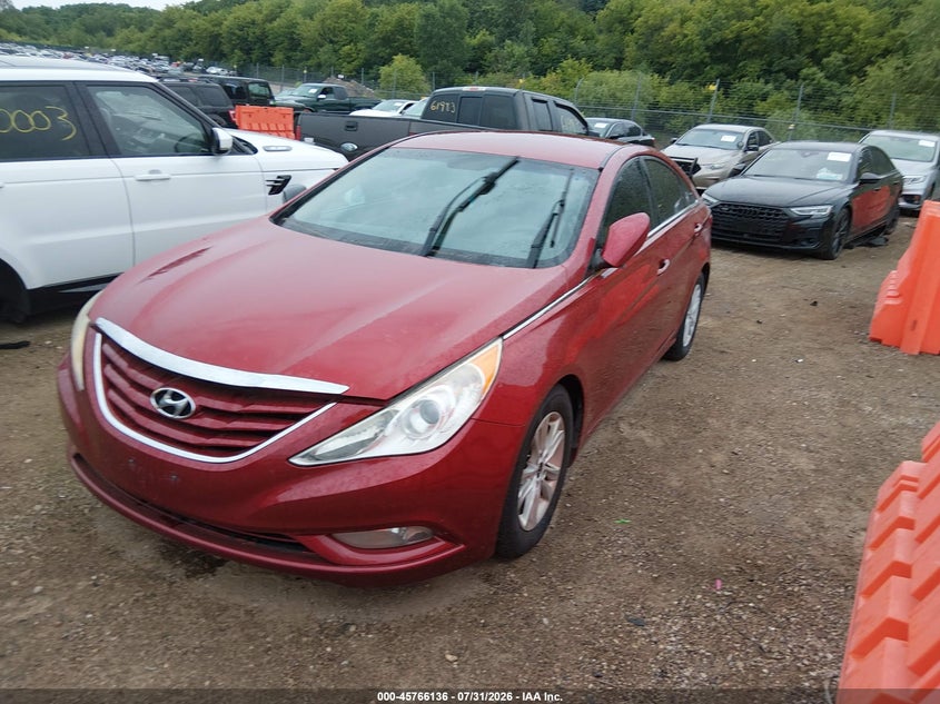 2013 Hyundai Sonata, Звичайний знос, IAAI, VIN 5NPEB4AC5DH505430 — фото 2