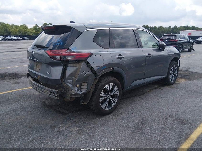 Vin: 5n1at3ba0mc778107, lot: 46264898, nissan rogue sv fwd 20214