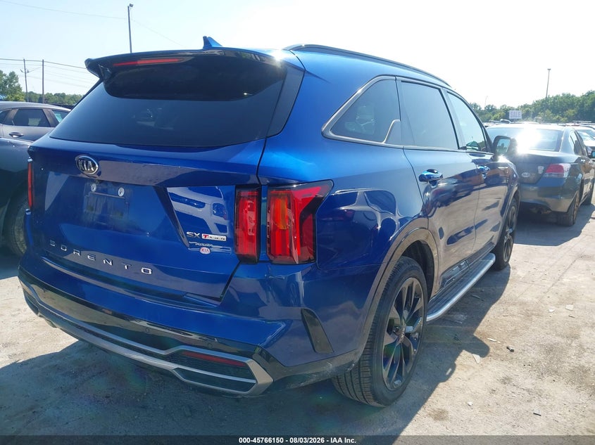 Vin: 5xyrk4lf9mg037010, lot: 46264899, kia sorento sx prestige 20214