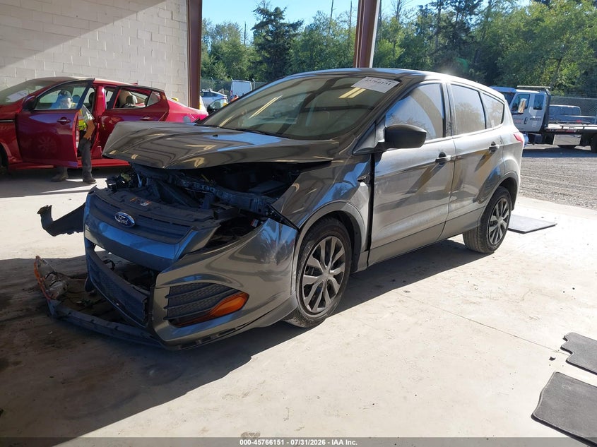 Vin: 1fmcu0f7xgub61220, lot: 46264900, ford escape s 20162