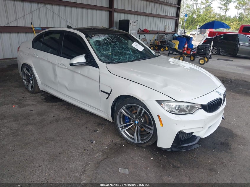 2016 BMW M3 auction photo 1