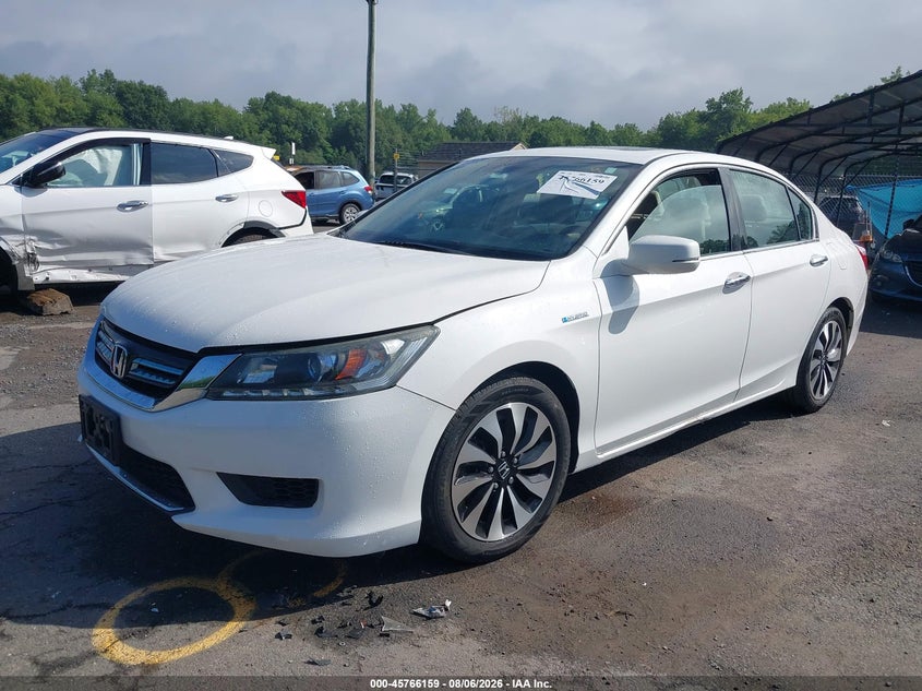 Vin: 1hgcr6f50fa009570, lot: 46264908, honda accord hybrid ex-l 20152