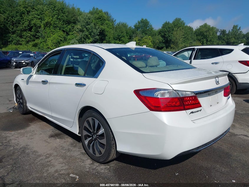 Vin: 1hgcr6f50fa009570, lot: 46264908, honda accord hybrid ex-l 20153