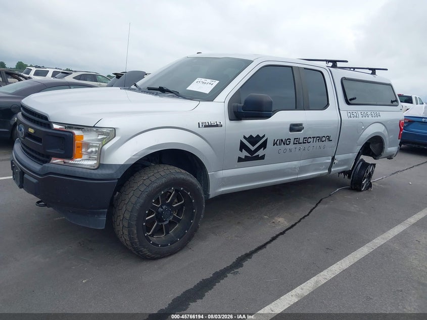 Vin: 1ftfx1e55kfb36561, lot: 46264943, ford f-150 xl 20192
