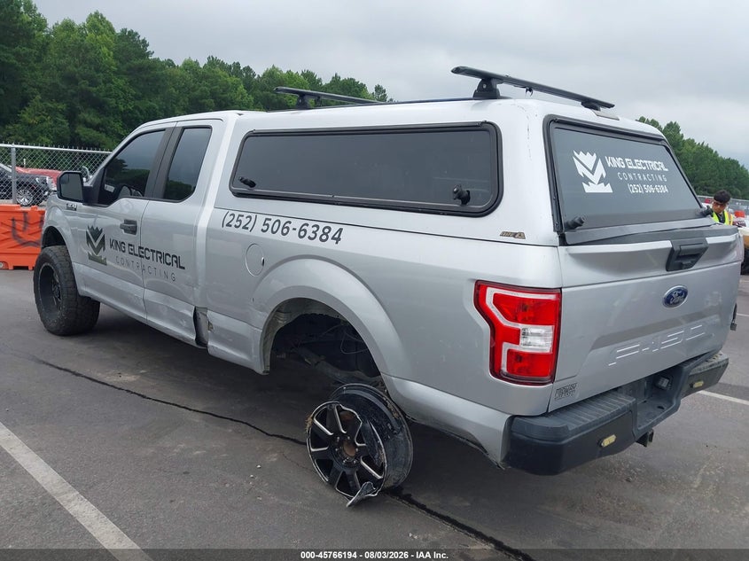Vin: 1ftfx1e55kfb36561, lot: 46264943, ford f-150 xl 20193