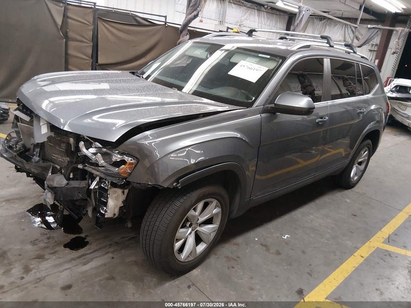 Vin: 1v2kr2ca2jc574502, lot: 46264946, volkswagen atlas 3.6l v6 se 20182