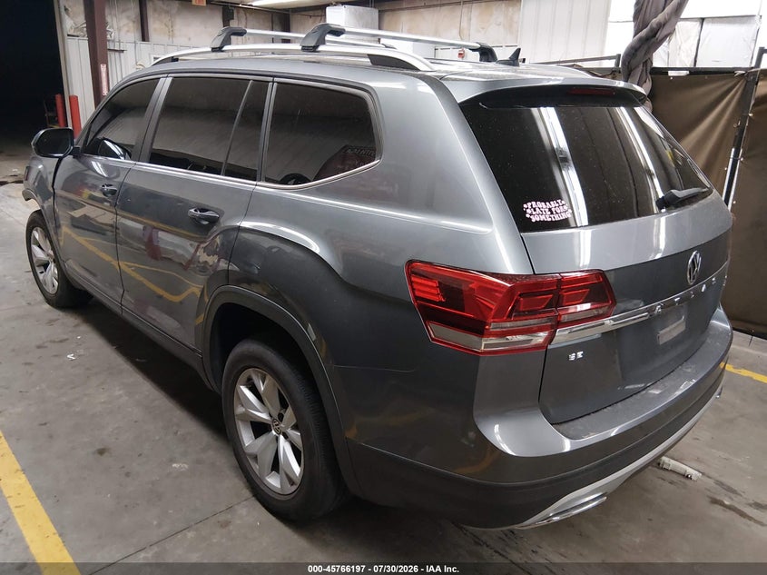 Vin: 1v2kr2ca2jc574502, lot: 46264946, volkswagen atlas 3.6l v6 se 20183