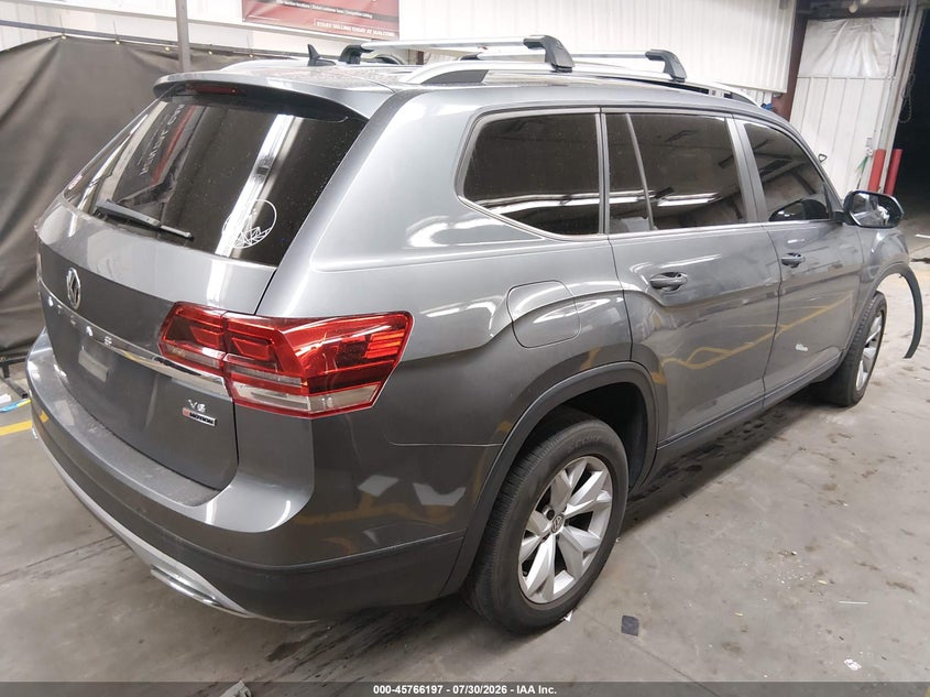 Vin: 1v2kr2ca2jc574502, lot: 46264946, volkswagen atlas 3.6l v6 se 20184