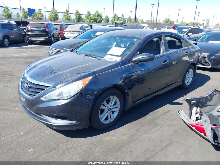 Vin: 5npeb4ac7eh925286, lot: 46264949, hyundai sonata gls 20142