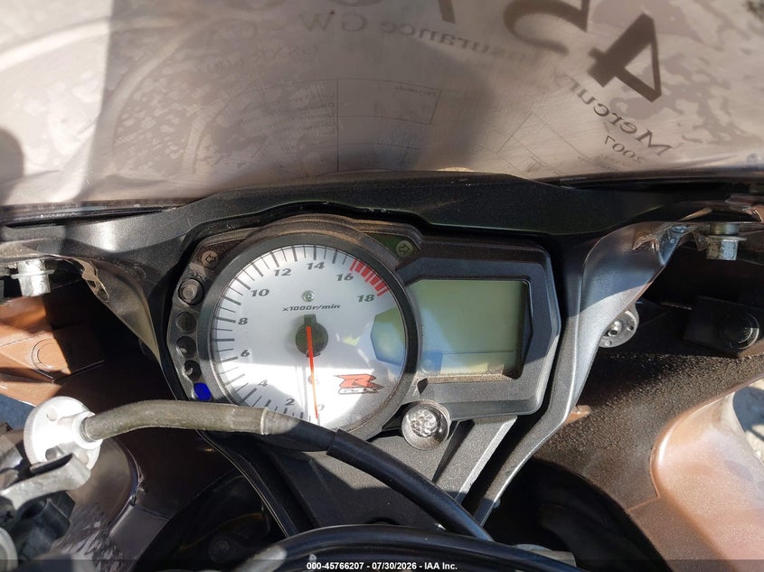 2007 SUZUKI GSX-R600 auction photo 7
