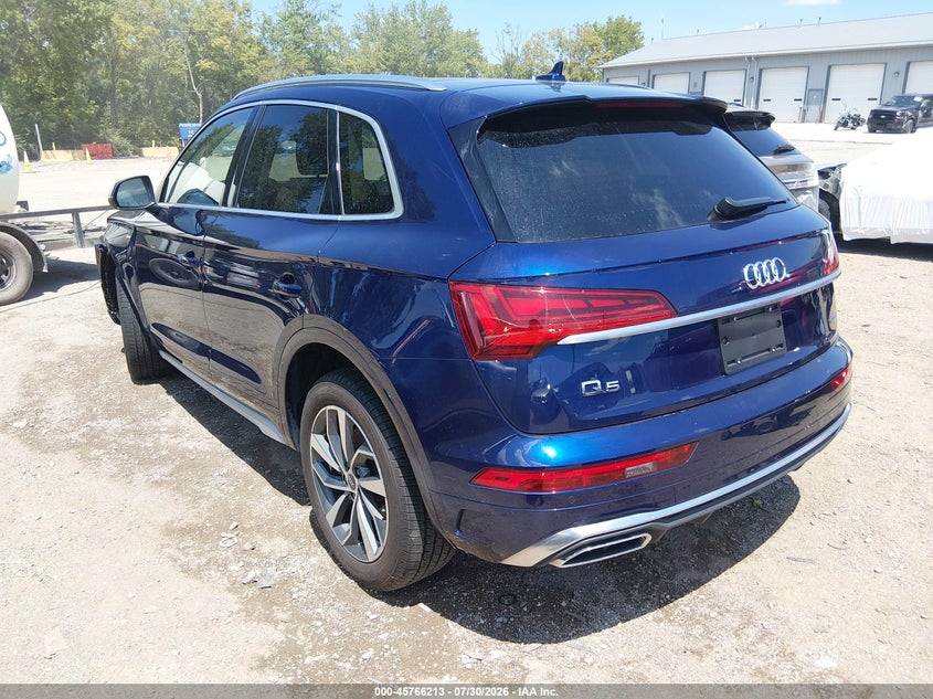 Vin: wa1eaafyxp2130589, lot: 46264962, audi q5 premium plus 45 tfsi s line quattro 20233