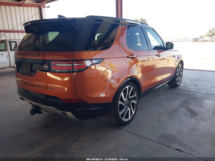Vin: salrt2rv6ja075668, lot: 46264964, land rover discovery hse luxury 20184