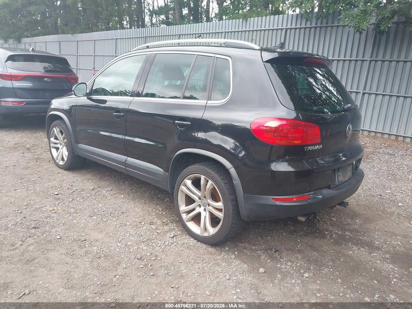 Vin: wvgbv7ax1dw524321, lot: 46264970, volkswagen tiguan sel 20133