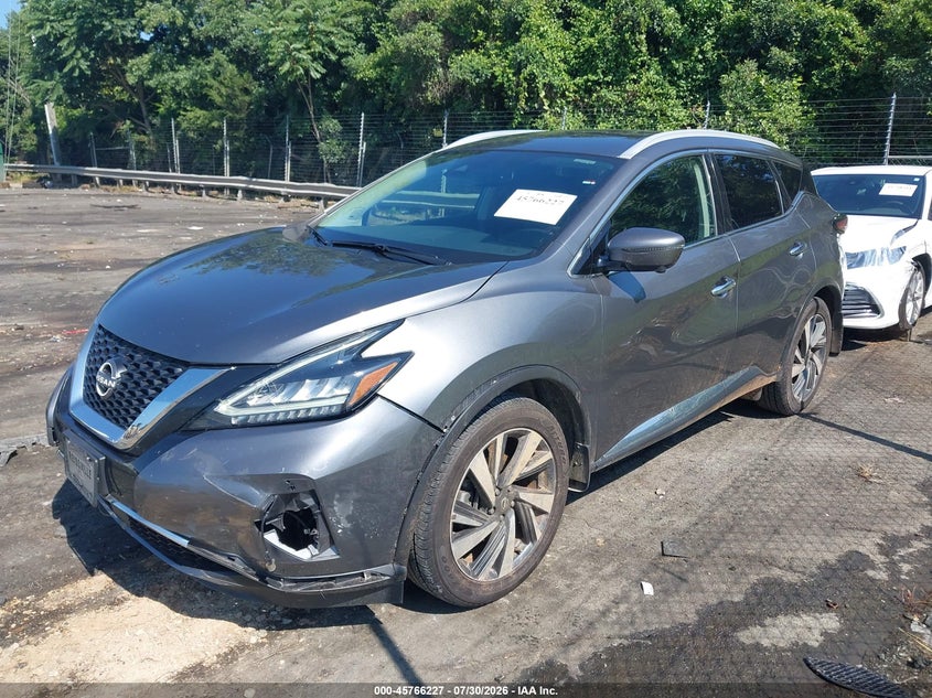 Vin: 5n1az2cs6pc101793, lot: 46264976, nissan murano sl intelligent awd 20232
