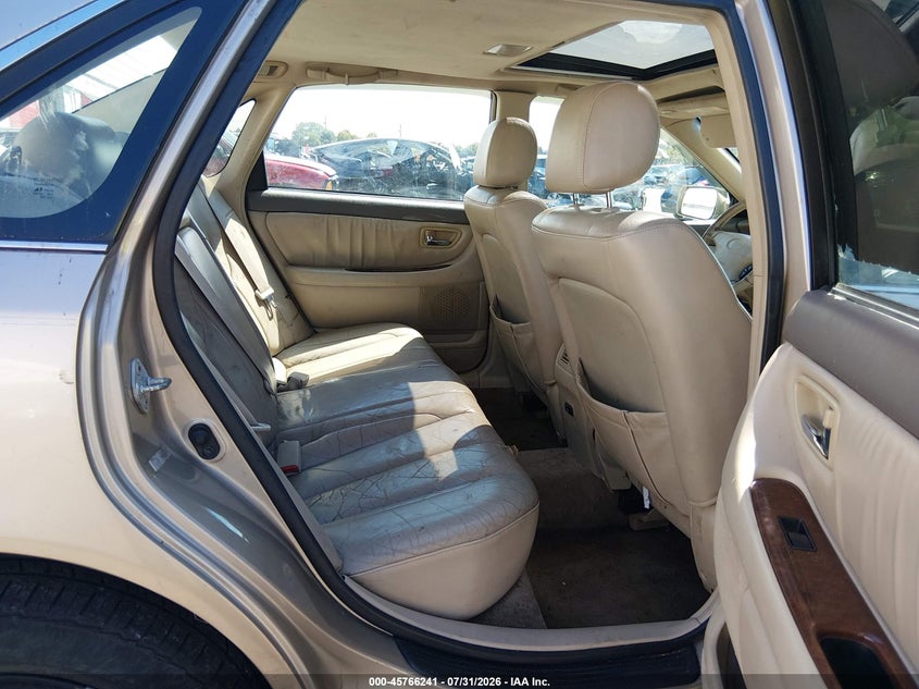 TOYOTA AVALON 2000 VIN 4T1BF28B0YU009371