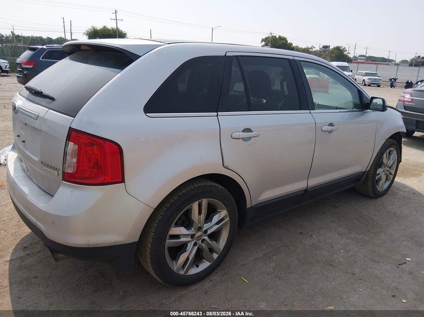 Vin: 2fmdk3k9xdba64040, lot: 46264992, ford edge limited 20134